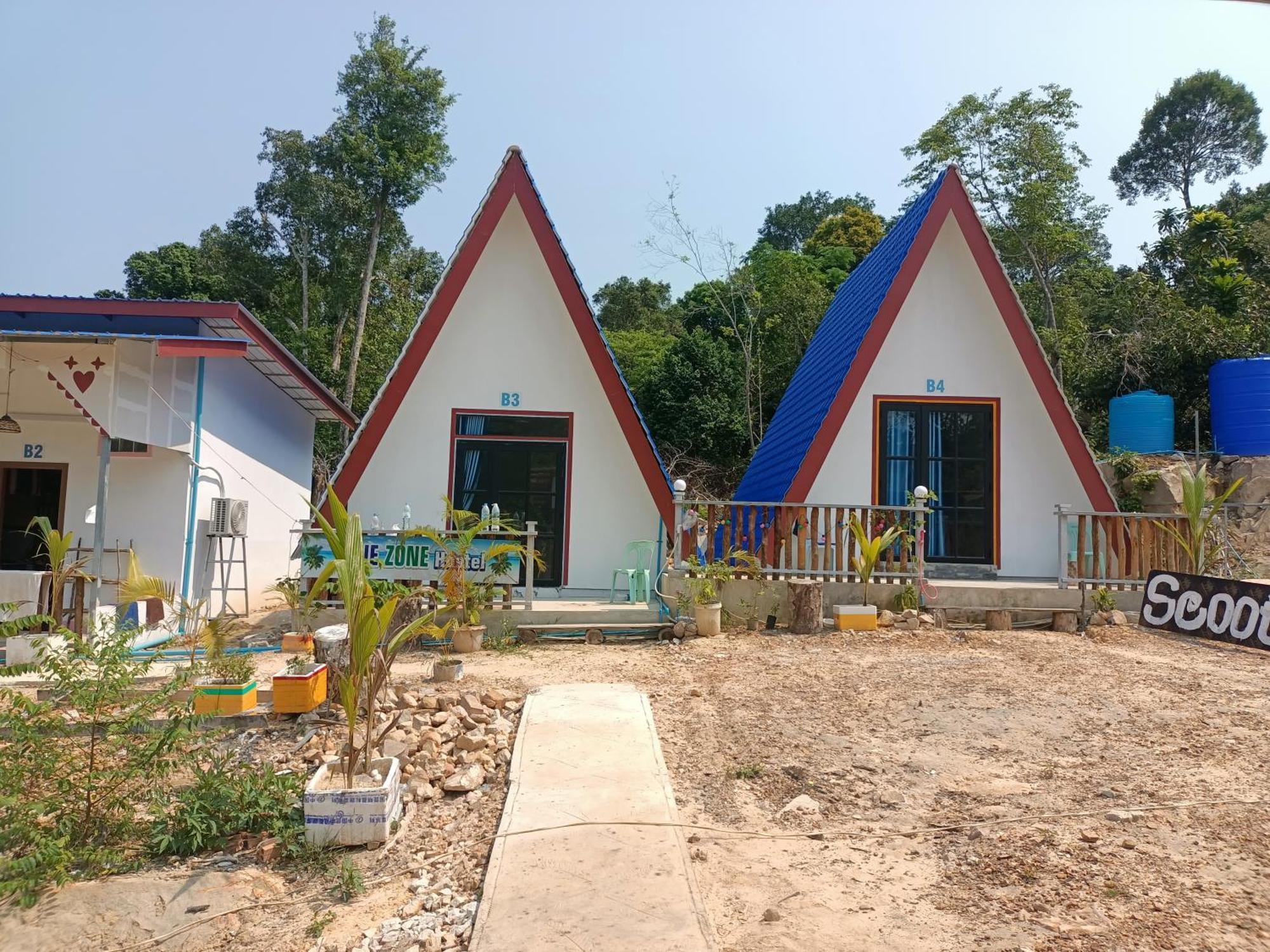 Blue Zone Hostel Kaoh Touch エクステリア 写真